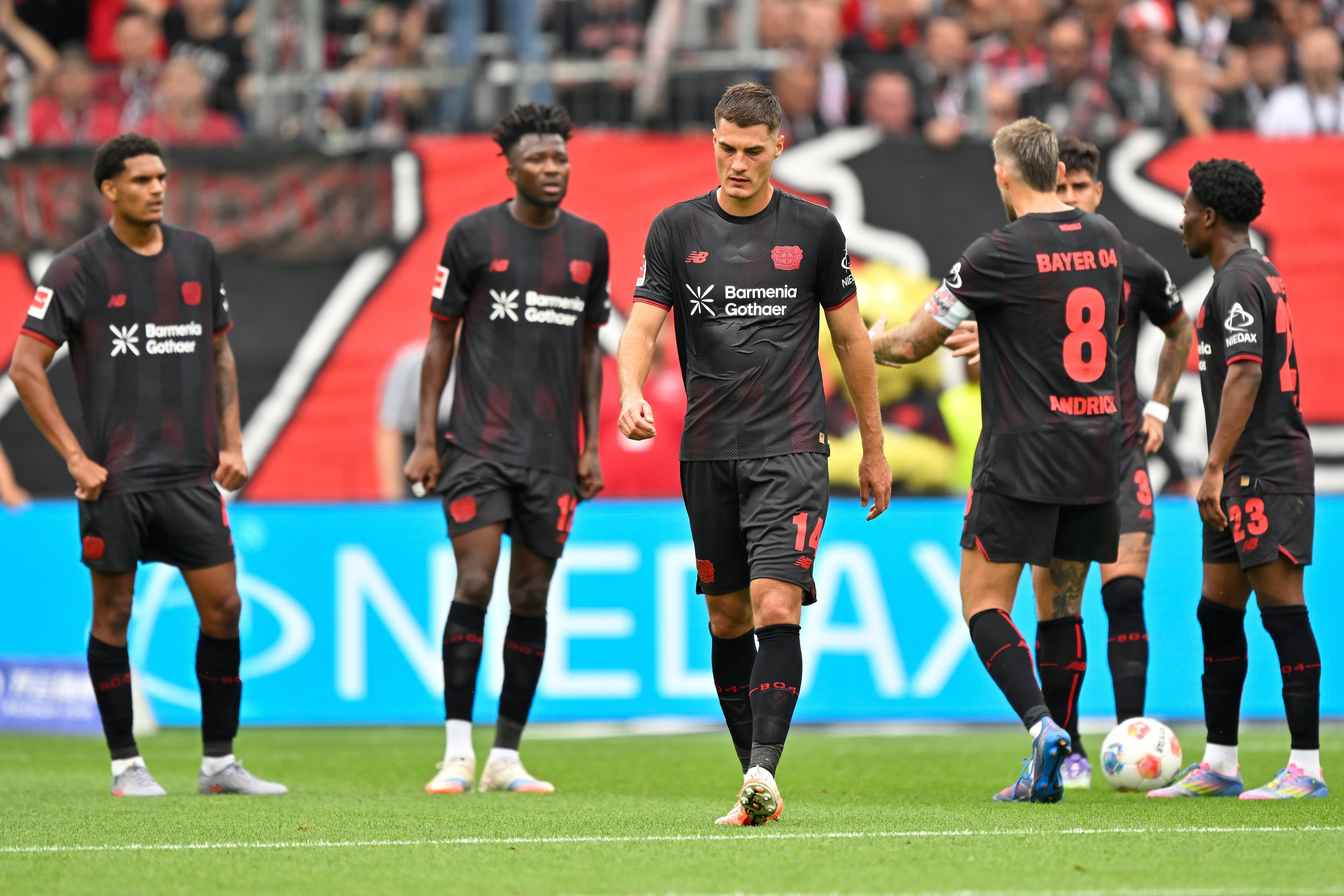 (体育)足球——德甲:勒沃库森不敌霍芬海姆