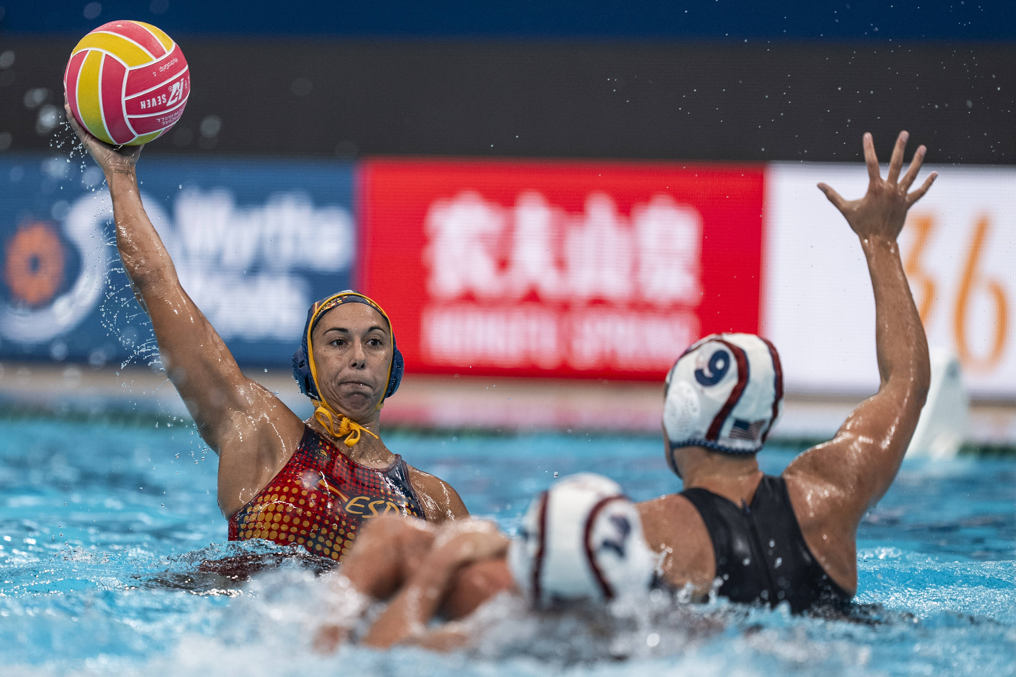 游泳世锦赛｜西班牙队获女子水球铜牌