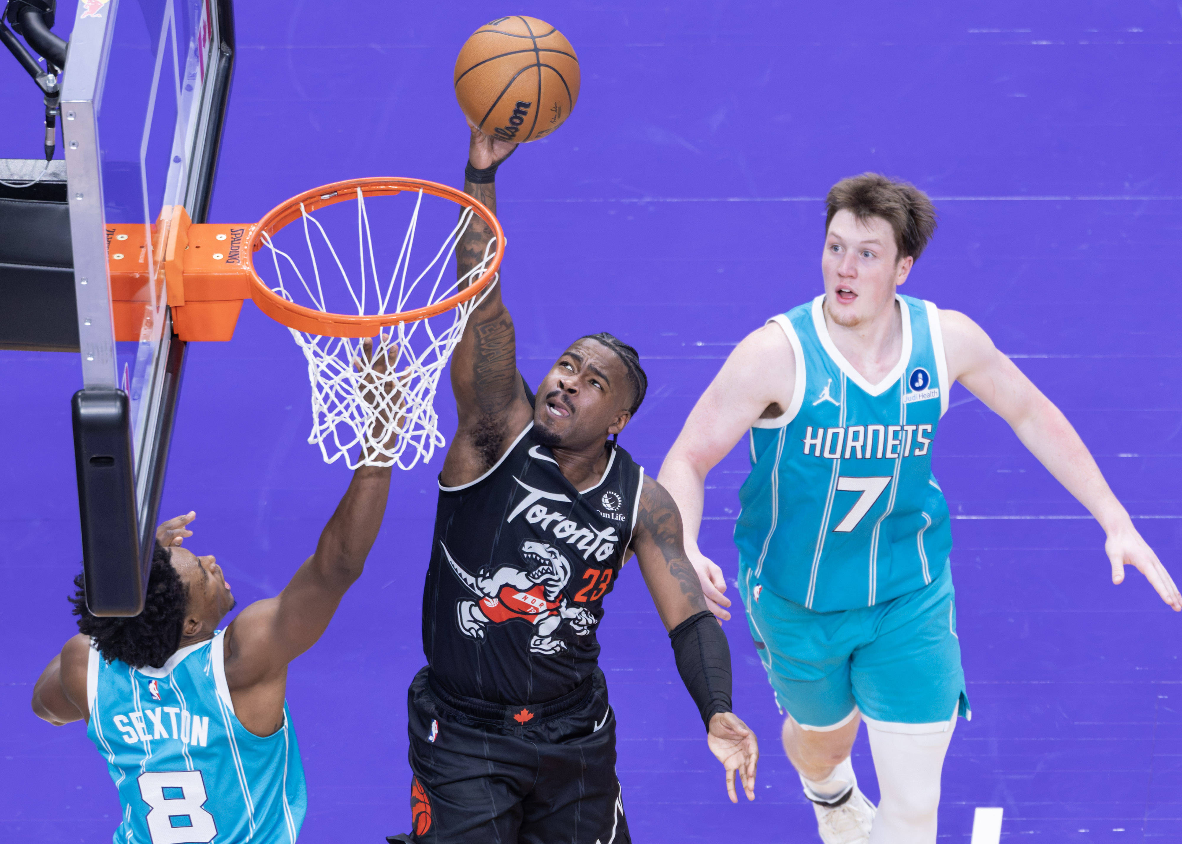 （体育）篮球——NBA常规赛：猛龙胜黄蜂